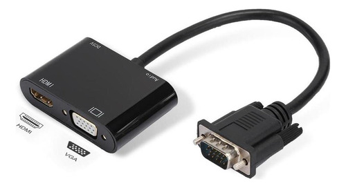 Vga A Hdmi Vga Hd Video Convertidor Cable Adaptador 4k X 2k