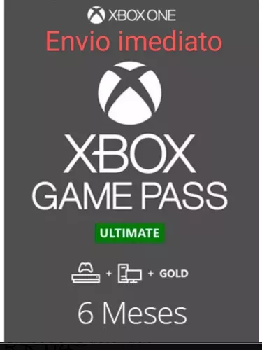 Xbox Game Pass Ultimate 6 Meses - Codigo 25 Dígitos Xbox - Corre