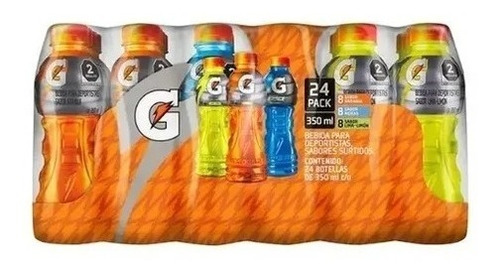 Bebida Gatorade Para Deportistas Con 24 Piezas De 350ml Msi