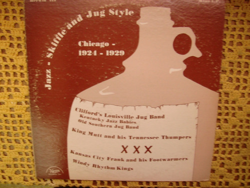 Jazz Skiffle And Jug Style Chicago 1924/29 - Lp Vinilo Usa