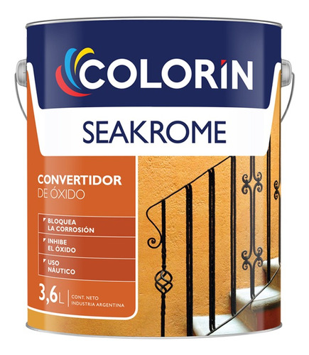 Seakrome Convertidor De Oxido X 3,6lts Colorin - Prestigio