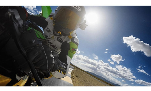 Imagen 5 de 10 de Base Gopro Para Casco Lateral O Frontal Hero 7/8/9 (oficial)
