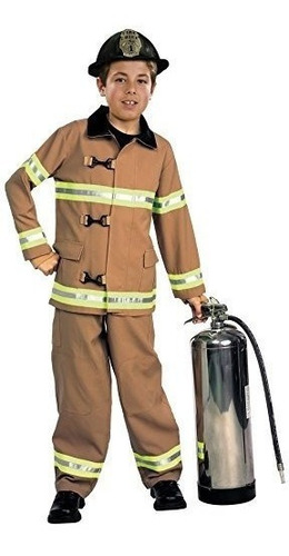 Traje De Bombero De Young Heroes Childs Medium