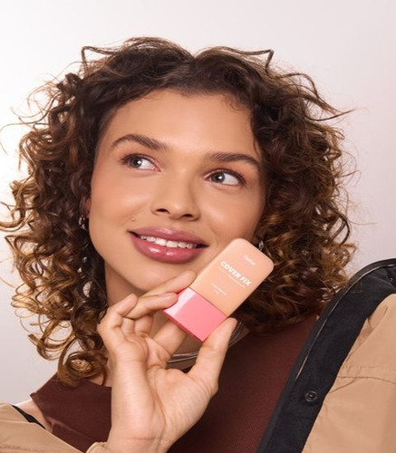 Base Líquida Dailus Cover Fix D6-médio Fps 30 Soft Matte