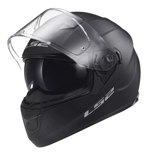 Imagen 4 de 7 de Casco Ls2 320 Stream Negro Mate Rolling Motors Núñez