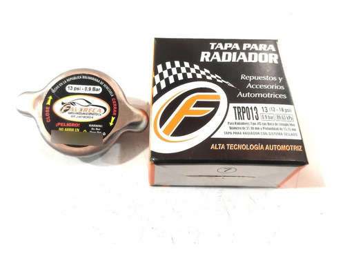 Tapa Radiador Faveca Carro Asiatico 13lb (12-16 Psi) 0.9bar