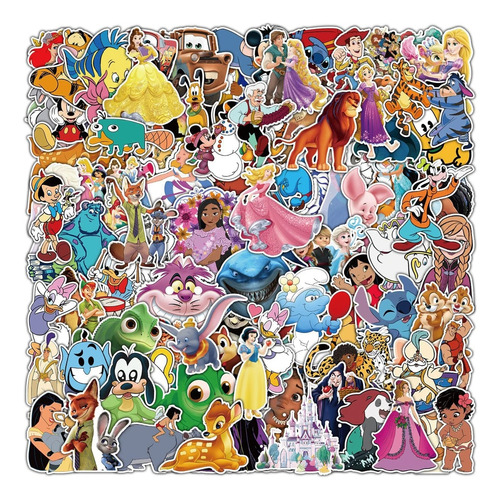 Disney-pegatinas De Dibujos Animados De Mickey Mouse For Ni
