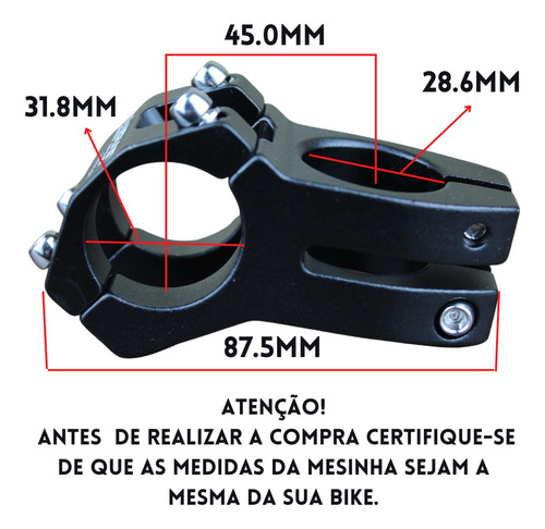 Mesa Bike Curta Mtb Azul Mesinha Bicicleta Suporte Guidão