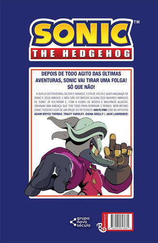 Sonic The Hedgehog  Volume 4: Infectado ( Acompanha Pôst