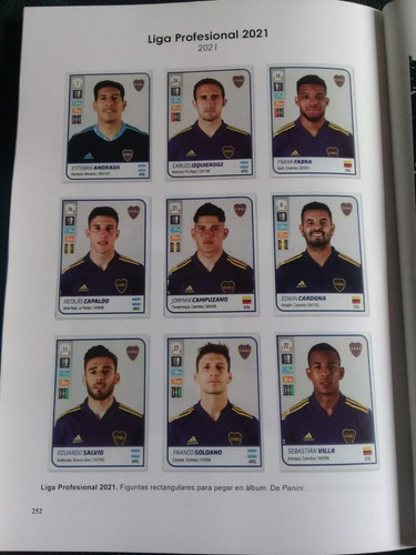 Libro De Figuritas De La Historia De Boca