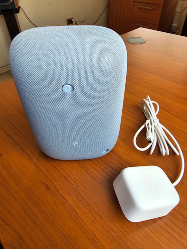 Google Nest Audio Asistente Virtual Google Assistant Azul Azul Claro (Usado)