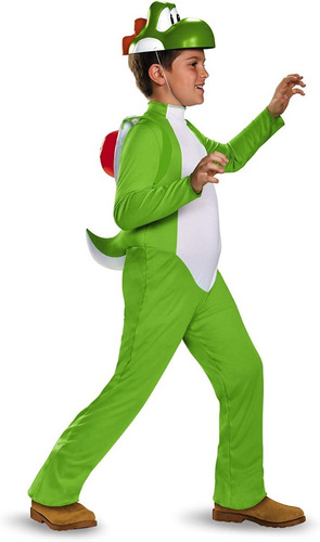 Disfraz Yoshi Para Niño Talla Chico