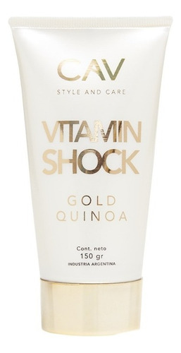 Cav Vitamin Shock  Gold Quinoa Anti Frizz X 150gr