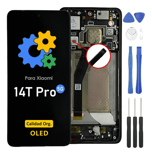 Pantalla Display Para Xiaomi 14t Pro 5g Oled Orig+marco Ng