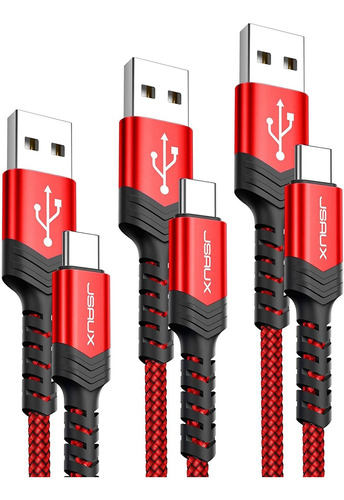 Cable Usb A Usb C, 3 Cables/3.3+6.6+10 Pies/3a