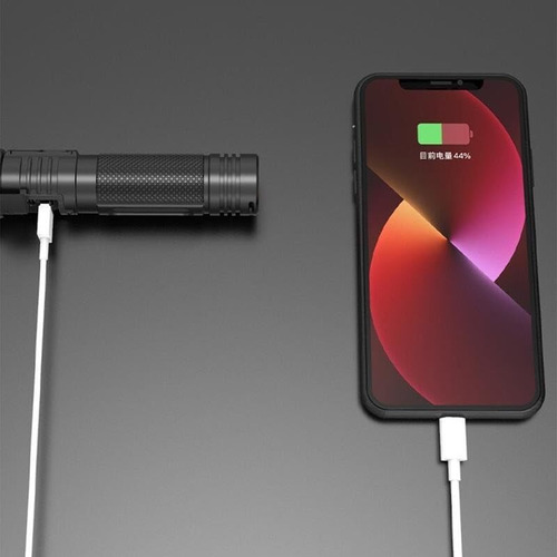 Ga Power Bank Flashlight 2 En 1 Recargable Por Usb