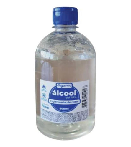 Alcool Em Gel 70 Embalagem De 200grs
