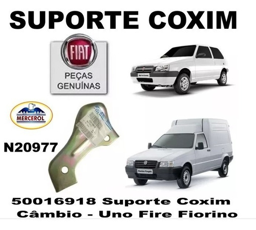 Suporte Coxim Cambio Fiat Uno E Fiorino Original 50016918