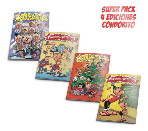 Pack Oferta Condorito 3 (4 Ediciones)