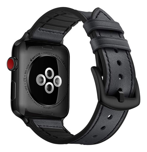 Malla Para Apple Watch 42/44mm Ouheng Gris Oscuro