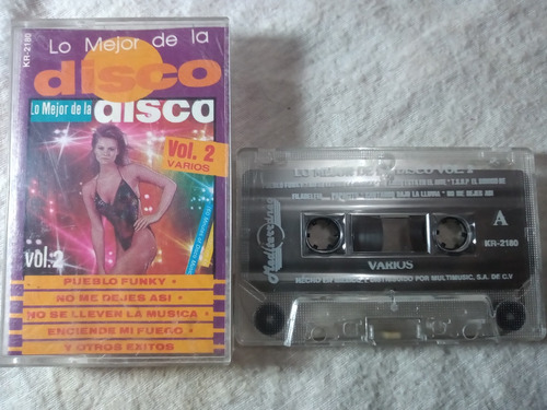 Lo Mejor De La Disco Vol 2 Casete 