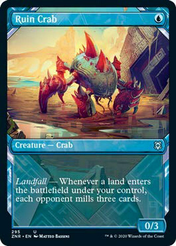 Carta Coleccionable Indiv Ruin Crab - Showcase