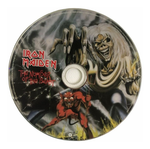 The Number Of The Beast - Iron Maiden (cd)