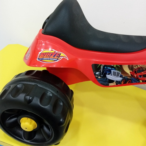 Imagen 7 de 9 de Triciclo Bicicleta Fisher-price Nickelodeon Blaze | Niños