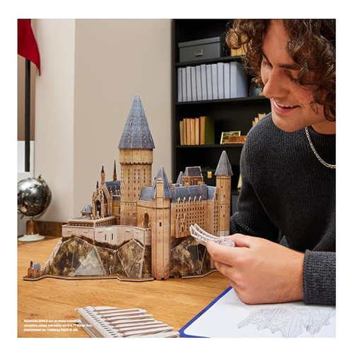 4d Build, Castillo De Hogwarts De Harry Potter Kit De Modelo
