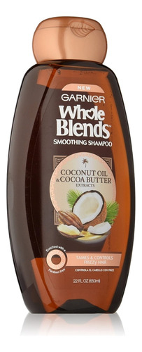 Garnier Toda La Mezcla Smoothing Shampoo Aceite De Coco Y