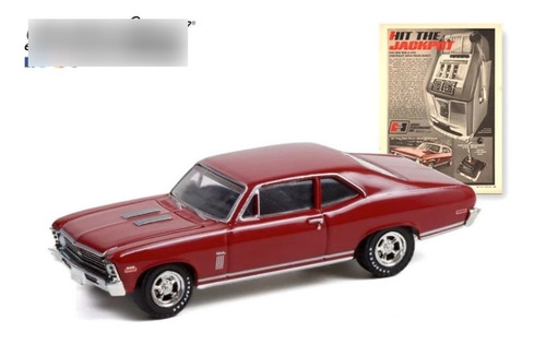 Greenlight 1:64 1970 Chevrolet Nova Rojo