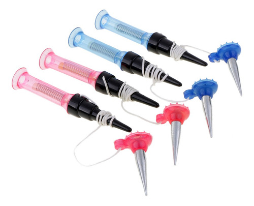 4pcs Tee Duradero Flexible De Plástico Primavera Golf Tees