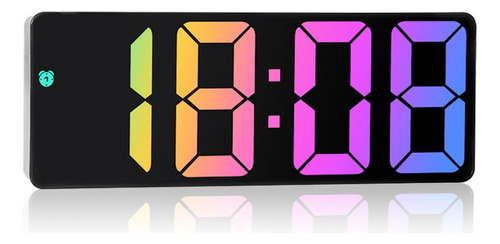 Reloj Despertador Digital Snooze Clocks Con Pantalla Led, Ho