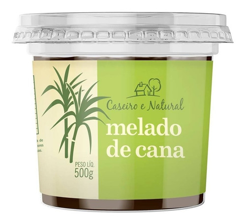 Melado De Cana Pote 500g - Vegano - Caseiro E Natural