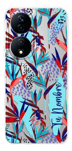 Funda Para Honor Para Mujer Flores Personalizada Nombre