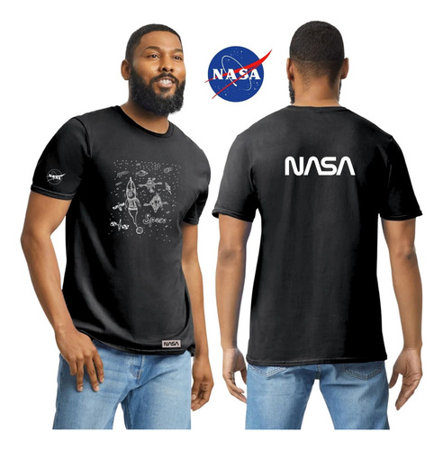 Playera Hombre Nasa Space