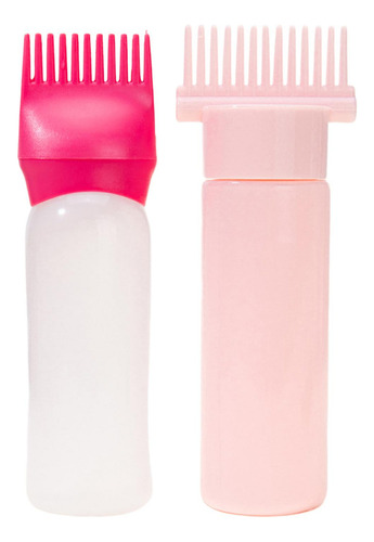 T 2 Botellas Aplicadoras De Peine De Raíz/botellas