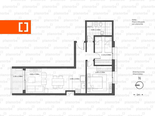 Venta De Apartamento Obra Construcción 2 Dormitorios En Tres Cruces, Nostrum Plaza 2 Unidad 311