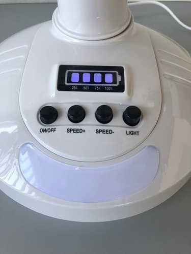 Ventilador Recargable Usb Kendal 16 Blanco