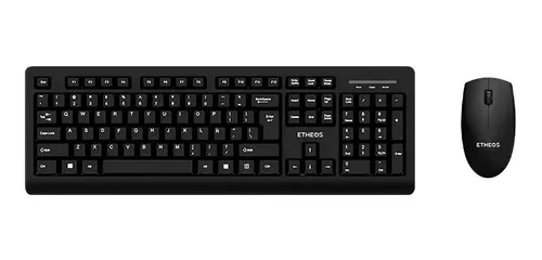 Kit Teclado Y Mouse Receptor Bluetooth Inal mbrico Espa ol Color