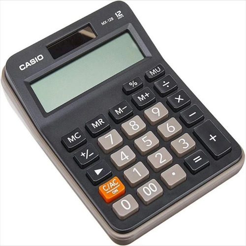 Calculadora Casio Mx-12b-bk Original 