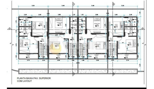 Imagem 4 de 5 de Sobrado Com 2 Dormitórios À Venda, 80 M² Por R$ 280.000,00 - Pontal De Santa Marina - Caraguatatuba/sp - So0328