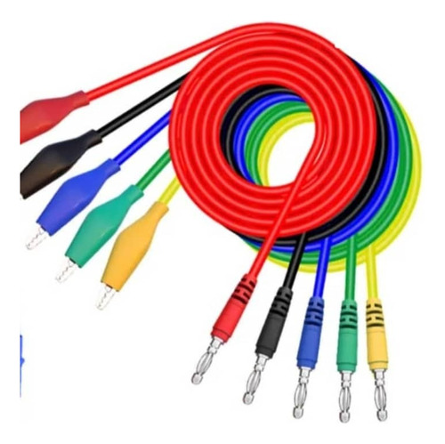 Cable Con Babana Y Caiman Cinco Colores