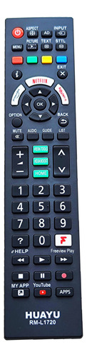 Control Para Tv Panasonic Universal Rm-l1720 Smart Tv Todos