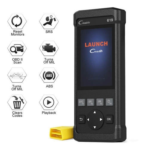 Escaner Scanner Launch Cr 619 Diagnostico Automotriz