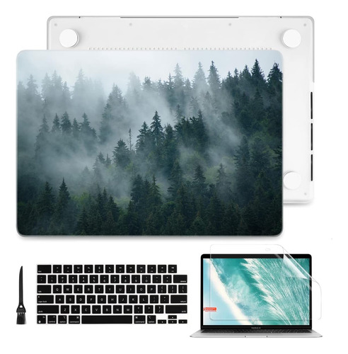 Funda Batianda Para Macbook Pro 14 M1 Pro/max +c/tec Forest