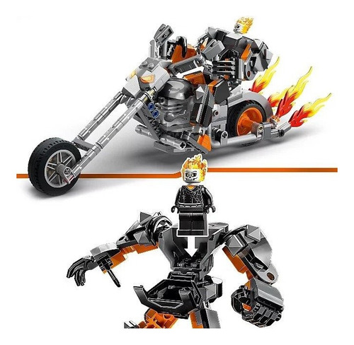 Kit de moto Lego Marvel 76245 Ghost Biker, número de piezas: 264