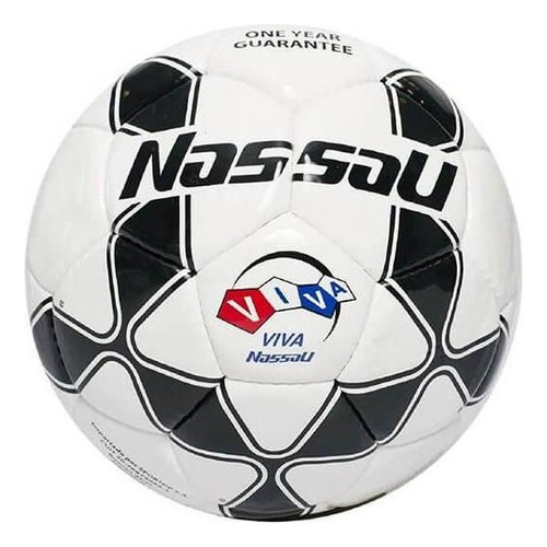 Pelota Nassau Futbol Championship Pro 4 Color Blanco Talle Un