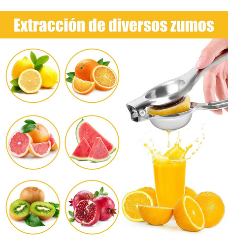 Exprimidor Manual De Acero Inoxidable, Exprimidor De Limones