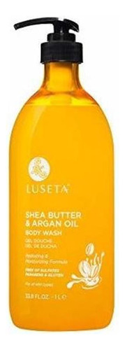 Gel Para Baño Y Ducha - Luseta Shea Butter & Argan Oil B